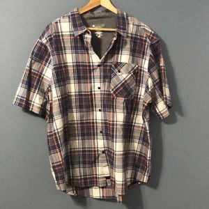 Mens XXLarge Short Sleeve Button Up